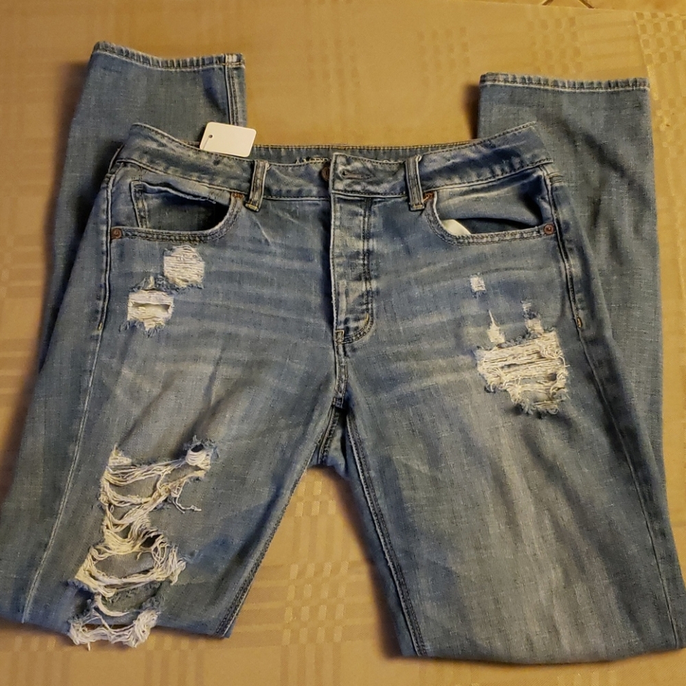American Eagle tom girl jeans (0347)
